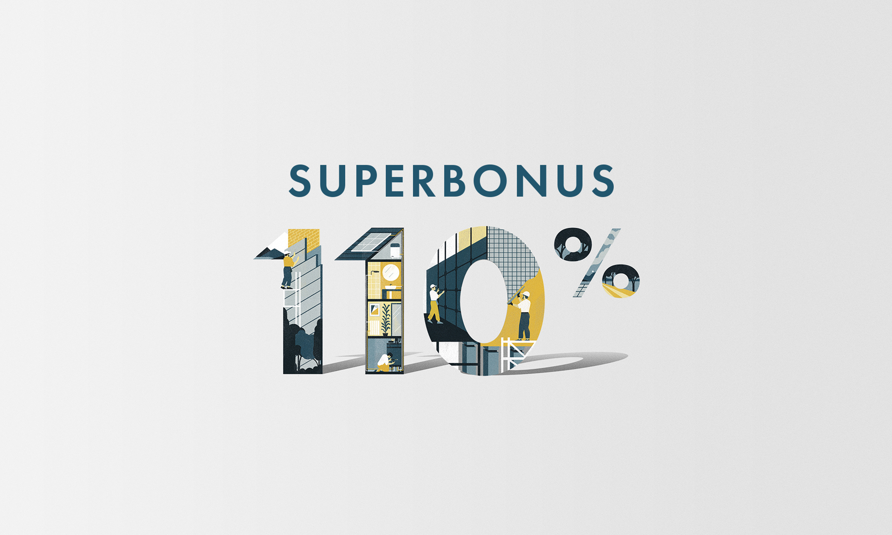 Detrazione fiscale fino al 110% della spesa. Approfitta del Superbonus 110%