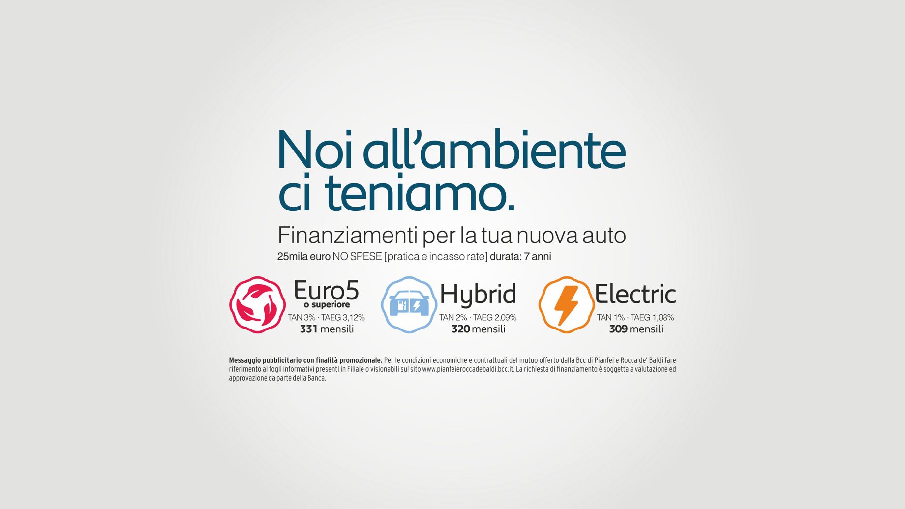 Noi all'ambiente ci teniamo